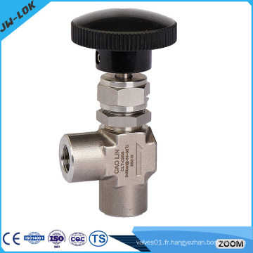 Angle valve swagelok pour l&#39;eau